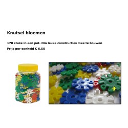Knutselbloemen : Leuk constructiemateriaal. Totaal 395 stuks!