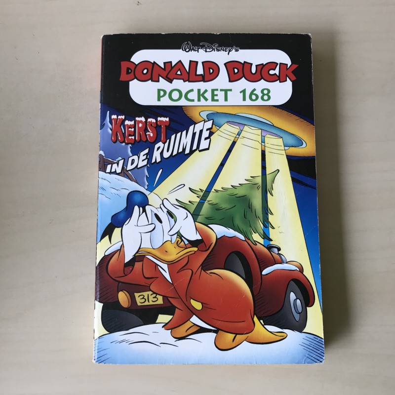 Donald Duck Pocket : Kerst in de ruimte, nummer 168.