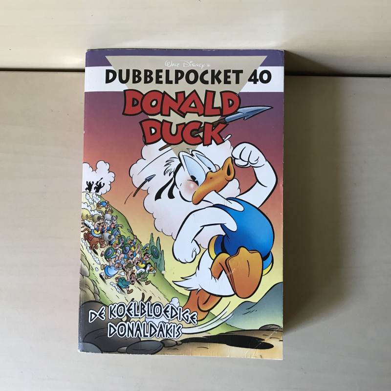 Donald Duck : De koelbloedige Donaldakis.  Dubbelpocket nummer 40.