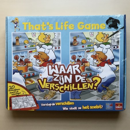 That’s Life Game : Waar zijn de verschillen? Folie beschadigd