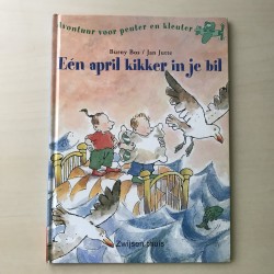 Eén april kikker in je bil