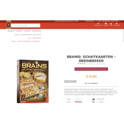 999 Games: Brains. Schatkaarten.
