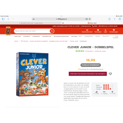 999 Games : Nieuw. Clever junior