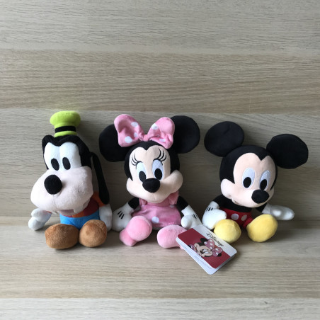 Disney : Minnie Mouse ( Nieuw) Mickey en Goofy.