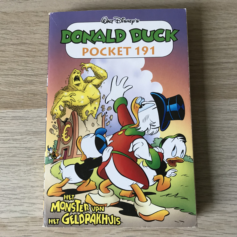 Donald Duck Pocket : Het monster van het geldpakhuis, nummer 191