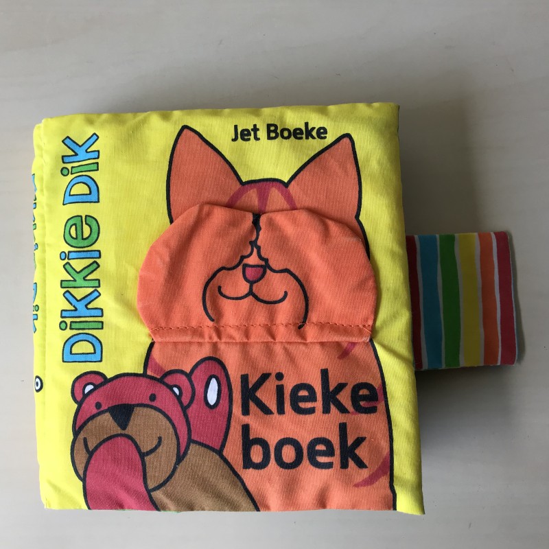 Dikkie Dik : Stoffen boekje Kiekeboek.