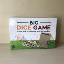 Big Dice Game / Het grote dobbelspel. Ongebruikt.