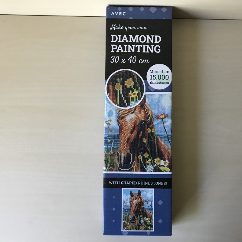 Diamond painting : ongebruikt. 15000 steentjes.