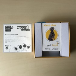 Maan roos vis : Woordkwartet