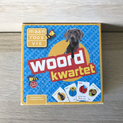 Maan roos vis : Woordkwartet