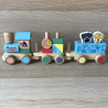 Woezel en Pip : Houten trein.