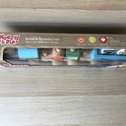 Woezel en Pip : Houten trein.