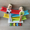 Roetsjbaan. 4 autootjes