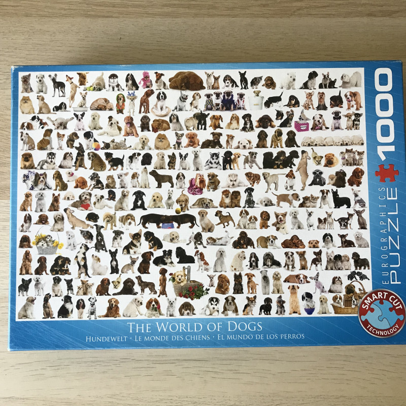 Eurographics: The world of dogs. 1000 stukjes.