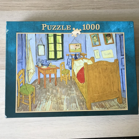 Vincent van Gogh. Van Gogh’s slaapkamer .1000 stukjes