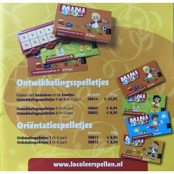 Mini Loco : Kikker en al zijn vrienden. Leeftijd 4 - 6 jaar.