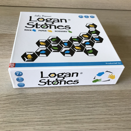 Logan Stones. Steen - Papier - Schaar