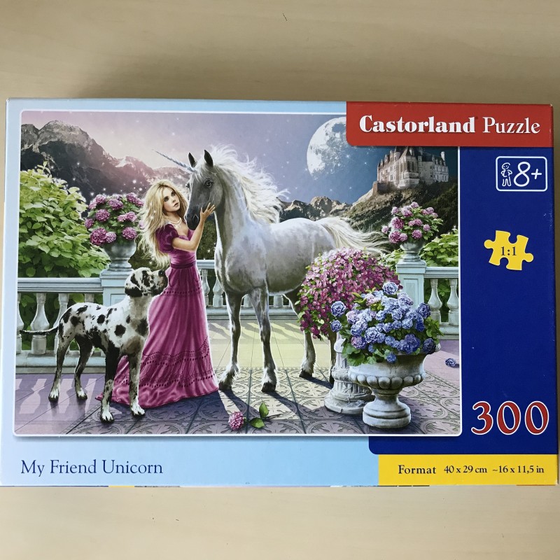My friend unicorn / mijn vriend eenhoorn : 300 stukjes