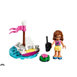 Lego Friends set 30403: Olivia met op afstand bestuurbare boot