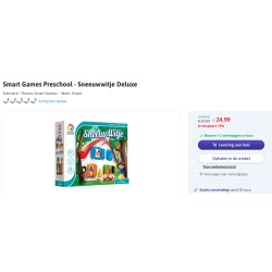 Smartgames De Luxe : Sneeuwwitje.