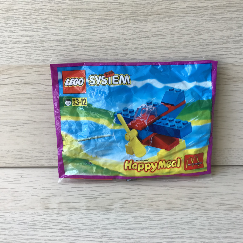 Lego System : Nieuw. Happy Meal van Mc. Donald’s. Vliegtuig.
