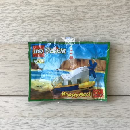 Lego System : Happy Meal van Mc. Donald’s. Vliegtuig.