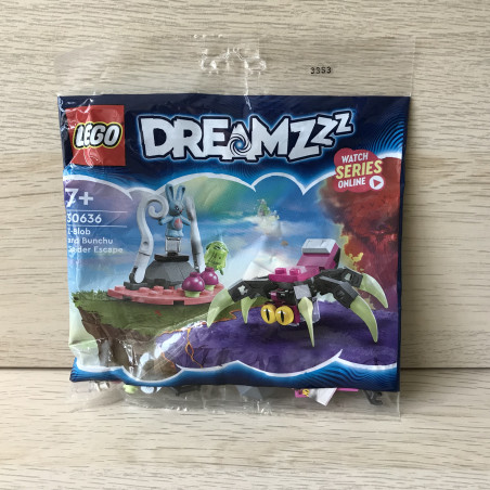 Lego : Nieuw. 30636. 44 stukjes. Z-Blob and Bunchu Spider Escape.