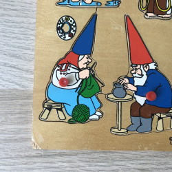 Puzzelplankje : David de Kabouter.
