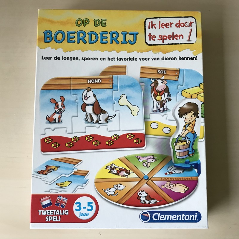 Ik leer door te spelen: Op de boerderij.