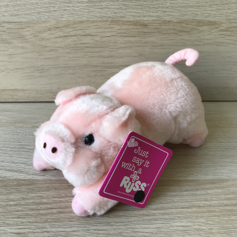 Knuffel varken. Nieuw