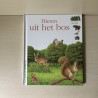 Dieren uit het bos. Een flap uit - een boek.