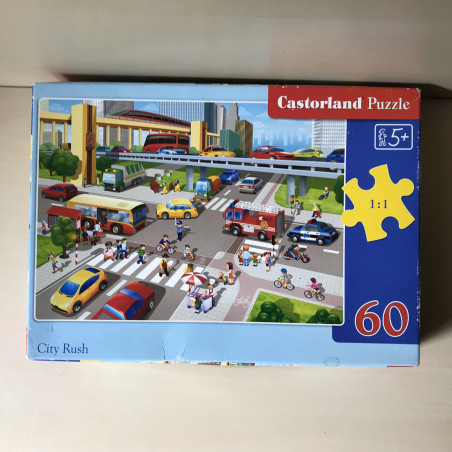 Castorland : 60 stukjes.