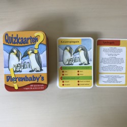 Quizkaarten: Dierenbaby’s