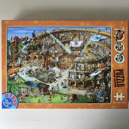 Cartoon collection puzzle 1000 stukjes