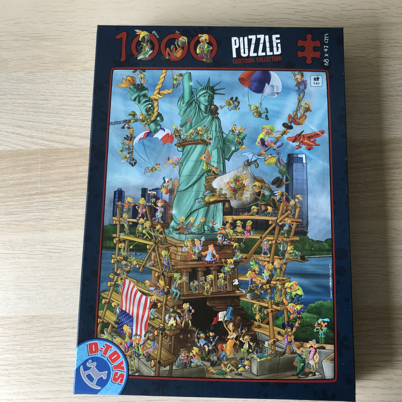 Cartoon collection puzzle 1000 stukjes
