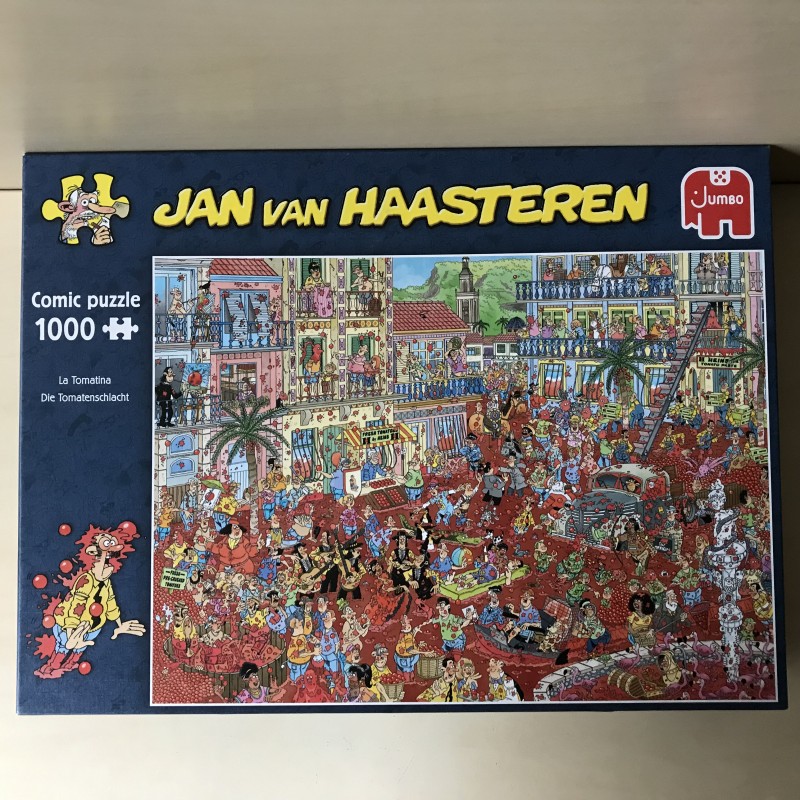 Jan van Haasteren : De Tomatenslacht. 1000 stukjes.