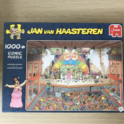 Jan van Haasteren : Eurosong Contest. 1000 stukjes.