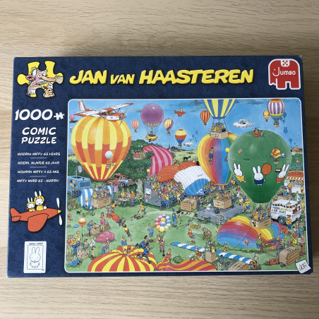 Jan van Haasteren : Hoera, Nijntje 65 jaar. 1000 stukjes.