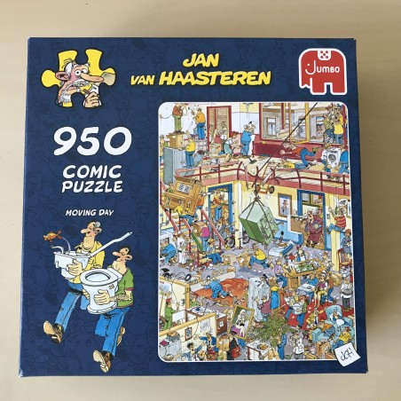 Jan van Haasteren : Moving day. 950 stukjes.