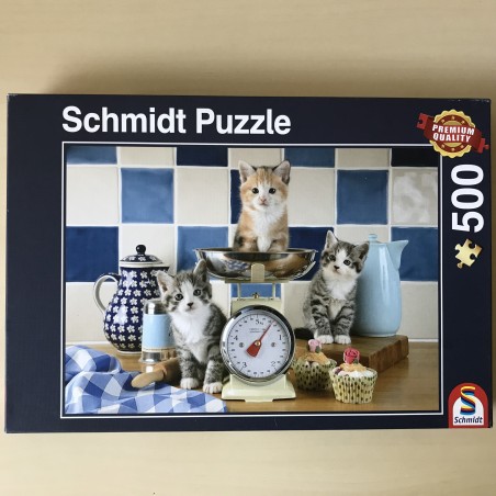 Katten in de keuken : 500 stukjes