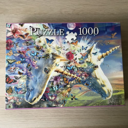 Betoverende Eenhoorns. 1000 stukjes.