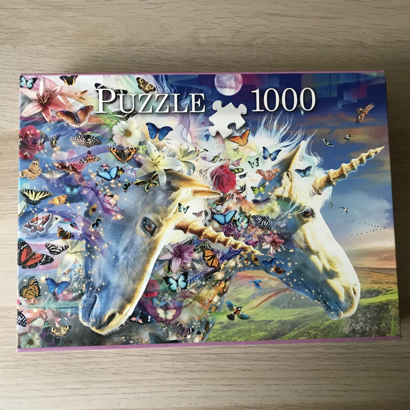 Betoverende Eenhoorns. 1000 stukjes.