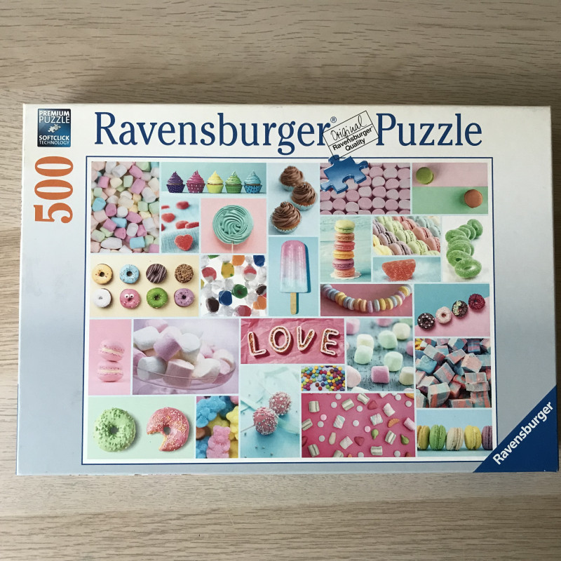 Zoete verleiding. 500 stukjes