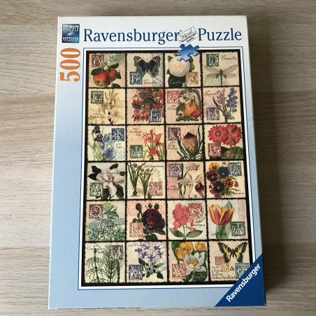 Vintage Flora. 500 stukjes