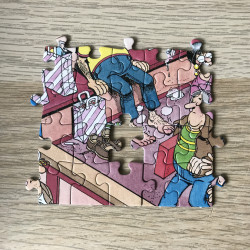 -1 stukje. Jan van Haasteren : Shop till you drop. 950 stukjes.