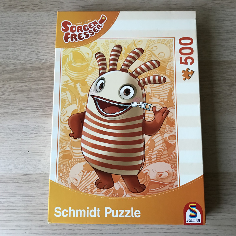 Zorgenvriendje Saggo. 500 stukjes
