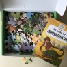 Puzzel: Reis, ontdek, leer. Dinosaurussen. 205 stukjes