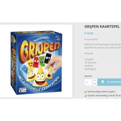 Grijpen. Het supersnelle kaartspel.