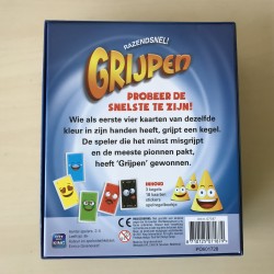 Grijpen. Ongebruikt. Het supersnelle kaartspel.