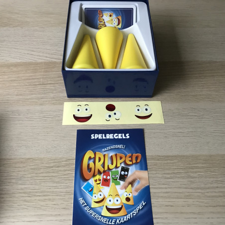Grijpen. Ongebruikt. Het supersnelle kaartspel.